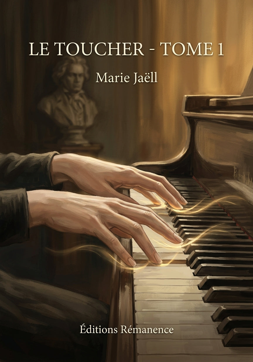 Livre Le Toucher - Tome 1 par Marie Jaëll - Couverture - Editions Remanence