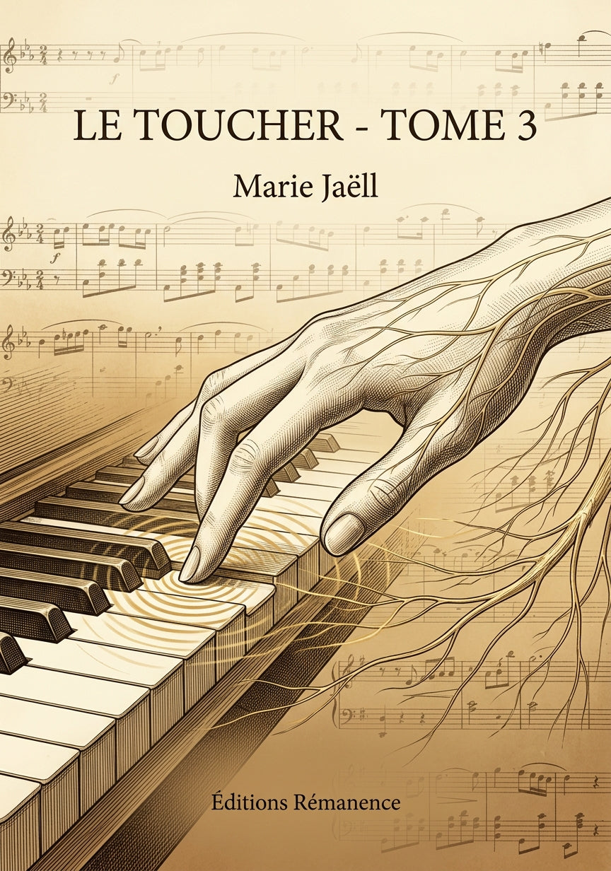Livre Le Toucher - Tome 3 par Marie Jaëll - Couverture - Editions Remanence