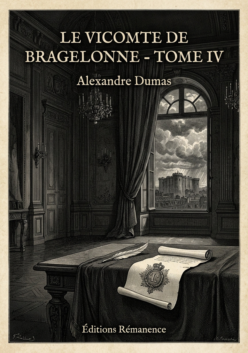 Le vicomte de Bragelonne - Tome IV - Alexandre Dumas (Couverture)