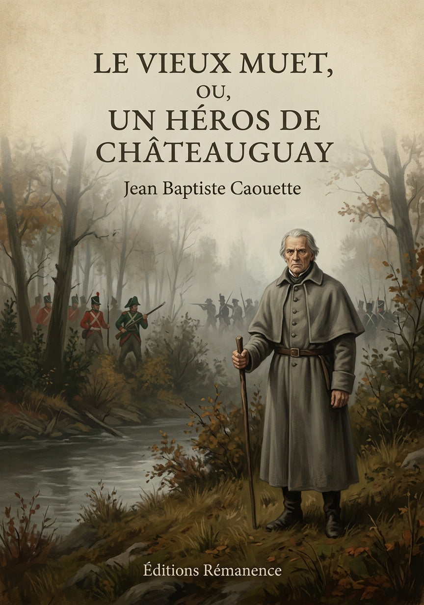 Le vieux muet, ou, Un héros de Châteauguay - Jean Baptiste Caouette (Couverture)