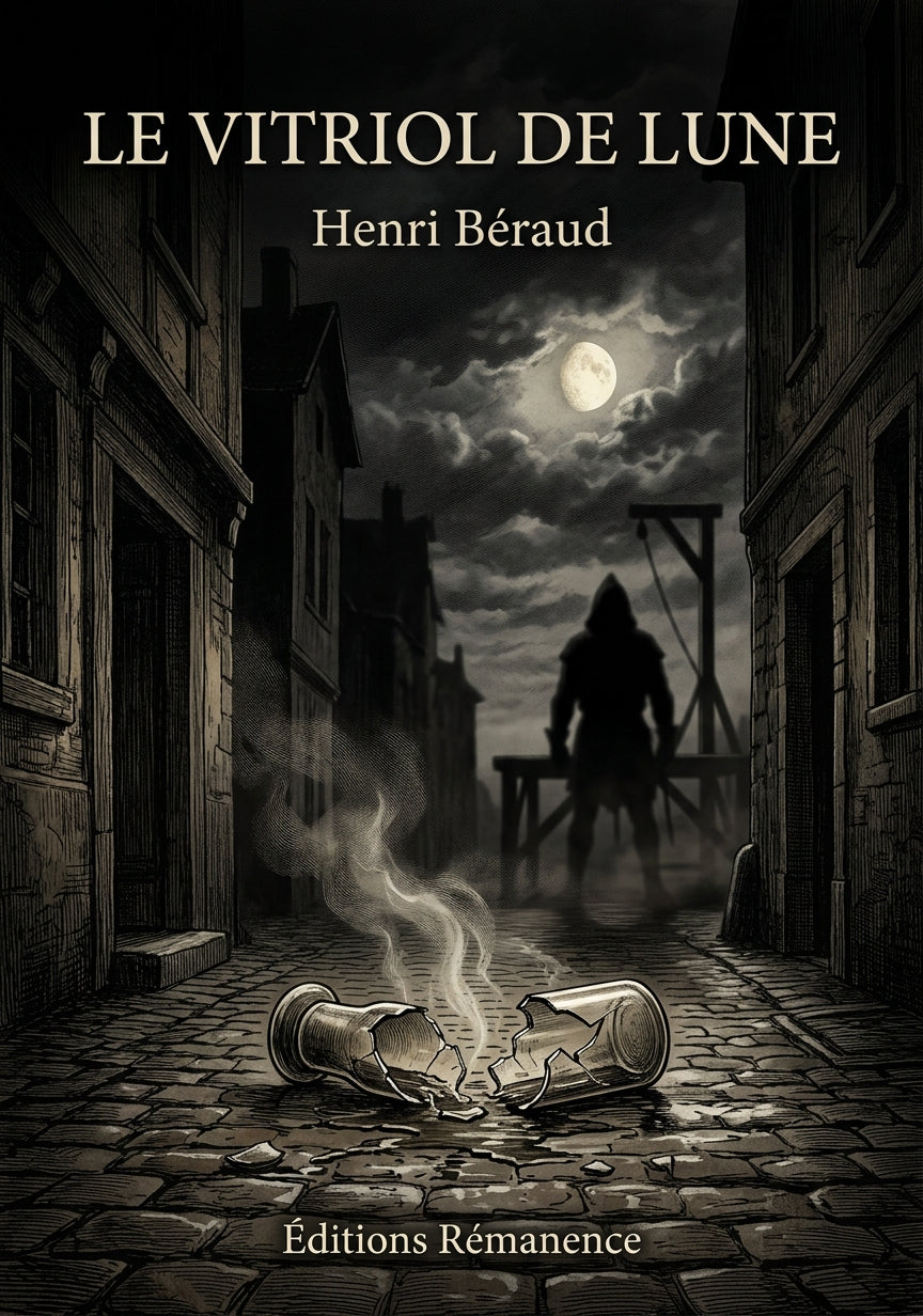 Livre Le vitriol de lune par Henri Béraud - Couverture - Editions Remanence