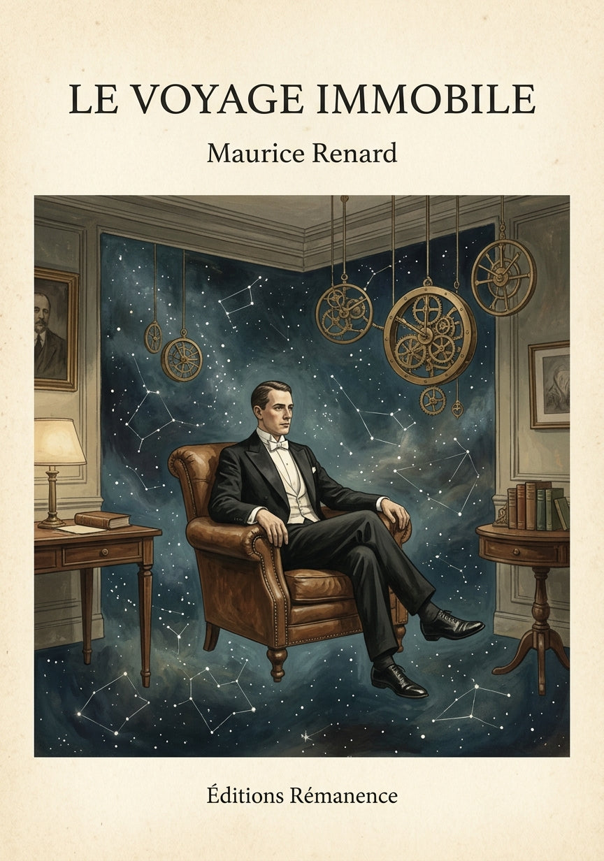 Le voyage immobile - Maurice Renard (Couverture)
