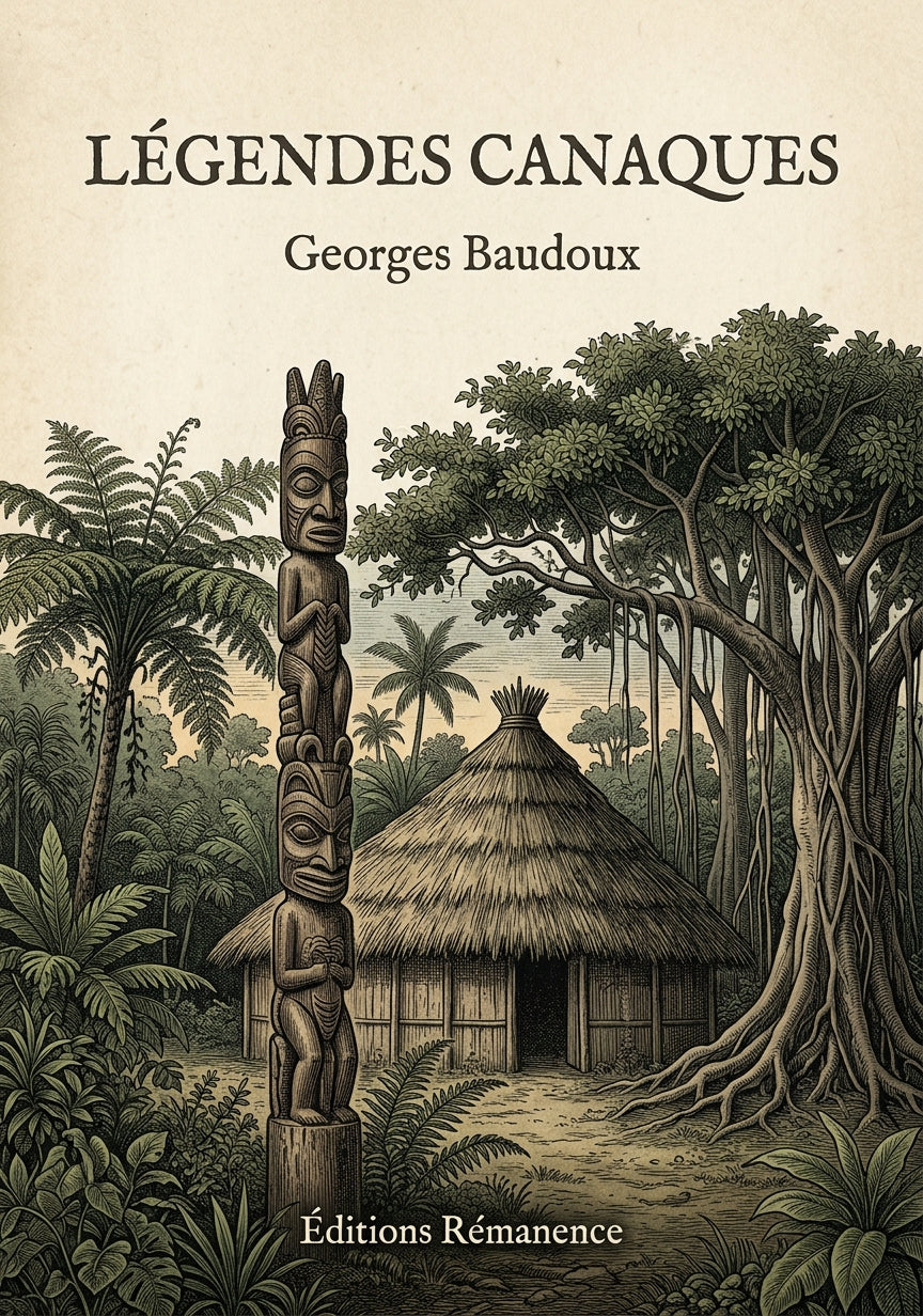 Légendes canaques - Georges Baudoux (Couverture)