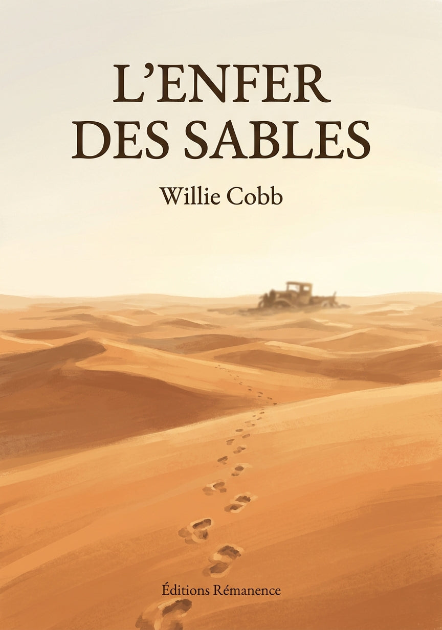 Livre L’Enfer des sables par Willie Cobb - Couverture - Editions Remanence