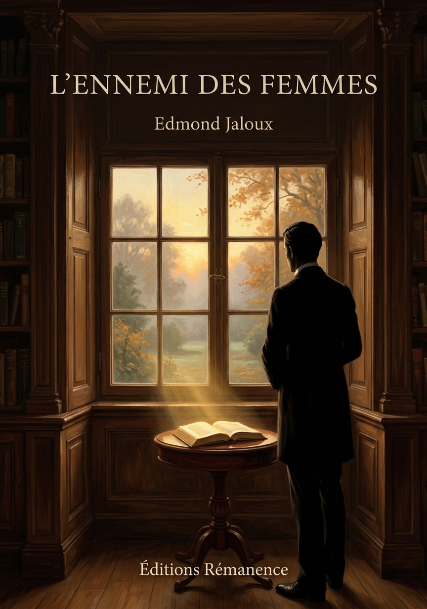 Livre L’Ennemi des femmes par Edmond Jaloux - Couverture - Editions Remanence