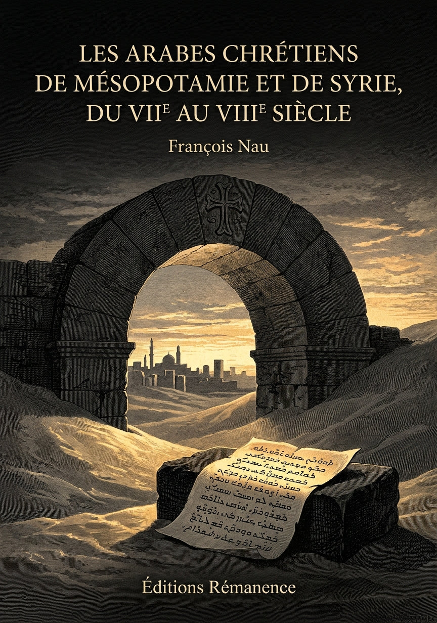 Livre Les Arabes chrétiens de Mésopotamie et de Syrie, du VIIe au VIIIe siècle par François Nau - Couverture - Editions Remanence