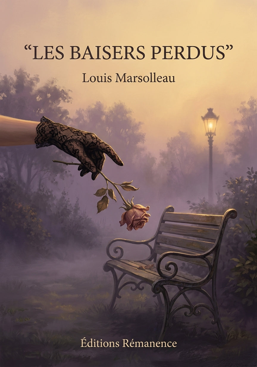 Livre Les Baisers perdus par Louis Marsolleau - Couverture - Editions Remanence