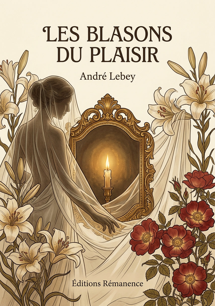 Livre Les Blasons du Plaisir par André Lebey - Couverture - Editions Remanence
