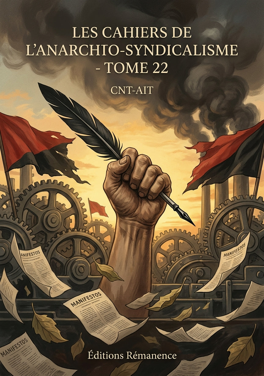 Livre Les Cahiers de l’anarcho-syndicalisme - Tome 22 par CNT-AIT - Couverture - Editions Remanence