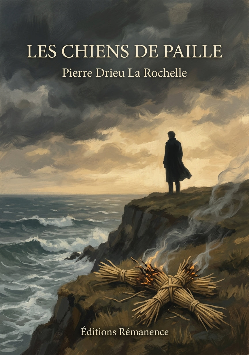 Livre Les Chiens de paille par Pierre Drieu La Rochelle - Couverture - Editions Remanence