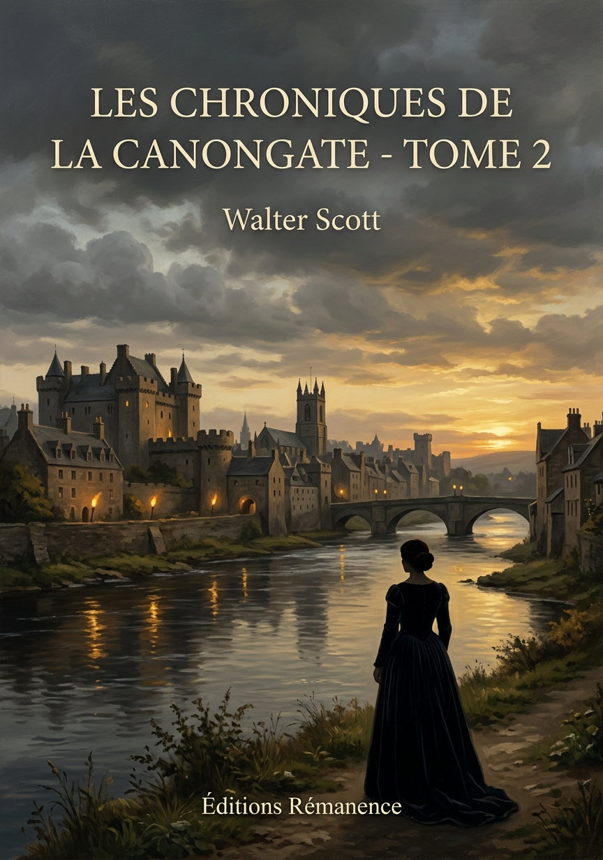 Livre Les Chroniques de la Canongate - Tome 2 par Walter Scott - Couverture - Editions Remanence