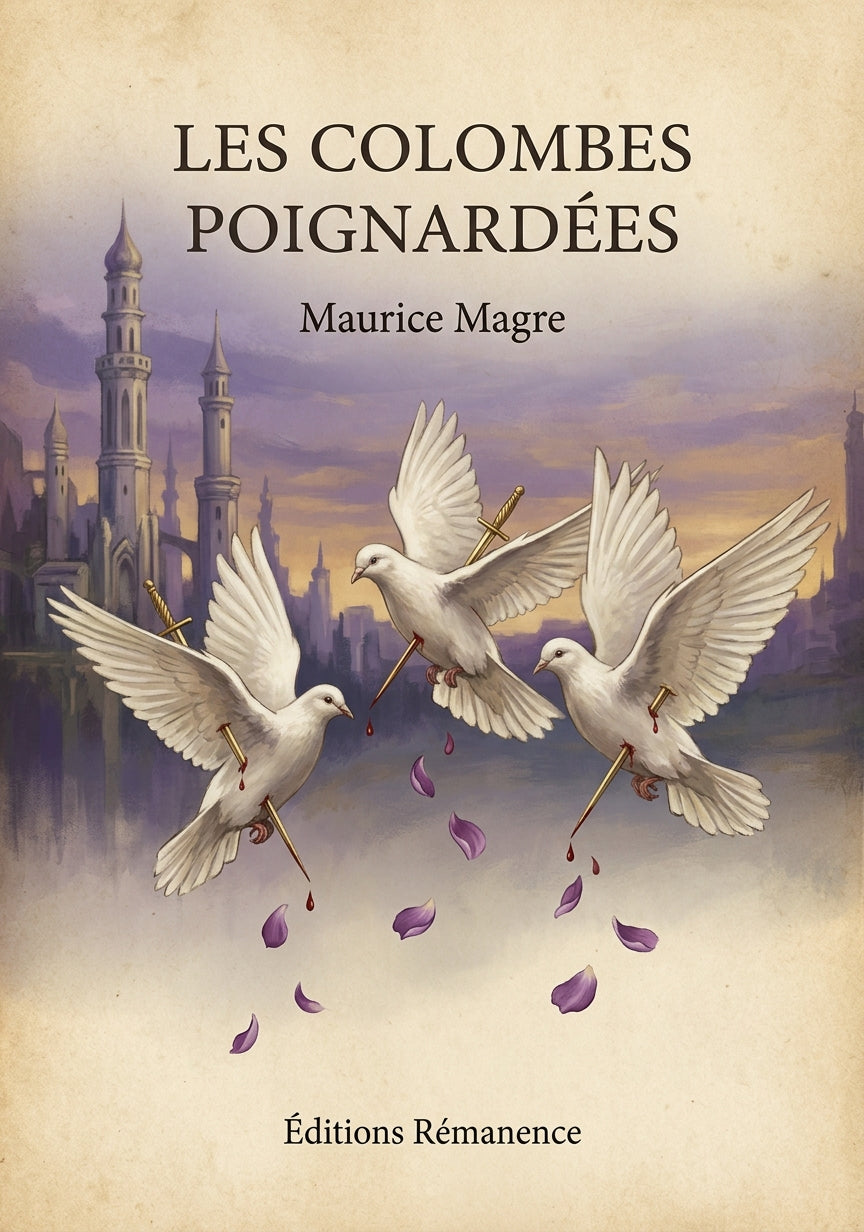 Les colombes poignardées - Maurice Magre (Couverture)