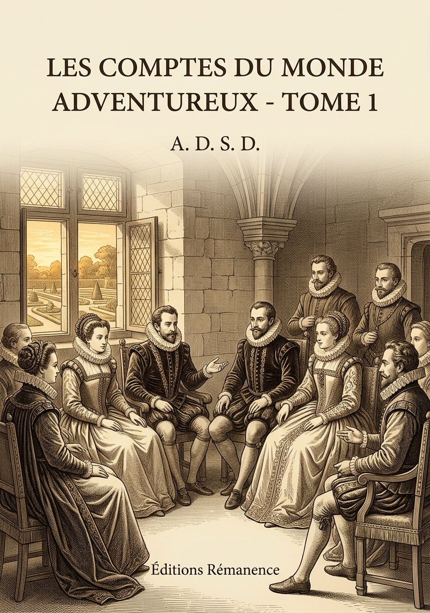 Livre Les Comptes du monde adventureux - Tome 1 par A. D. S. D. - Couverture - Editions Remanence