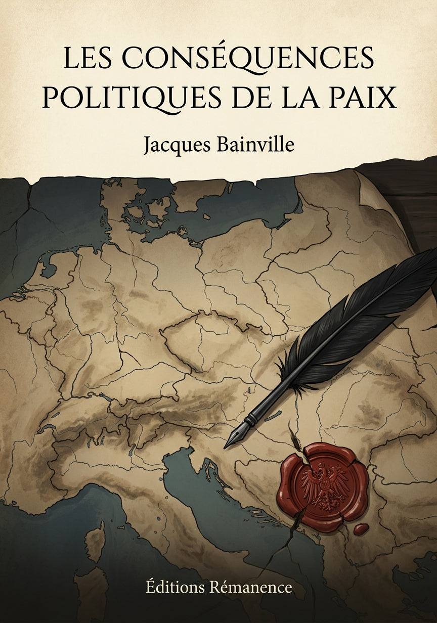 Les conséquences politiques de la paix - Jacques Bainville (Couverture)