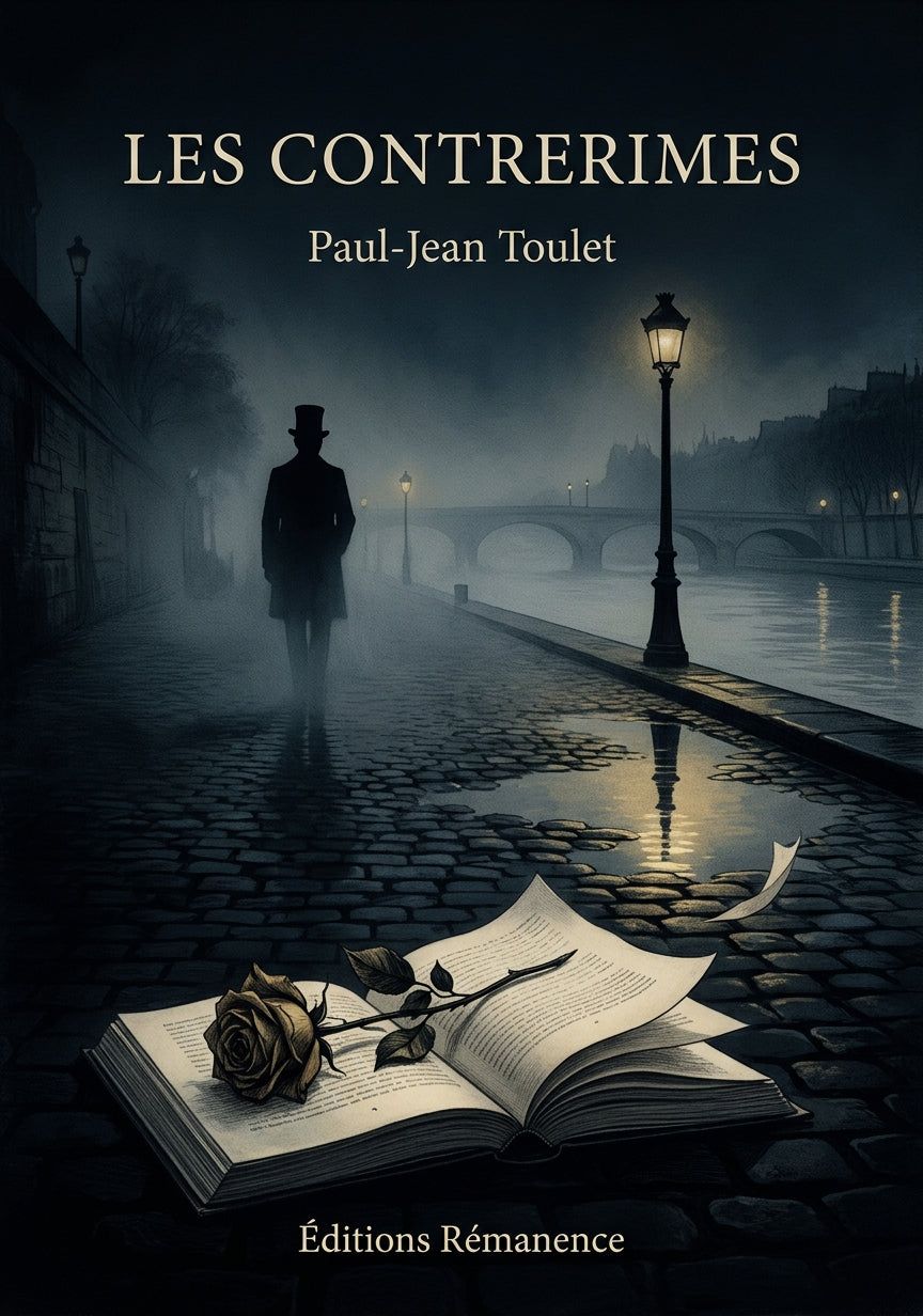 Livre Les Contrerimes par Paul-Jean Toulet - Couverture - Editions Remanence