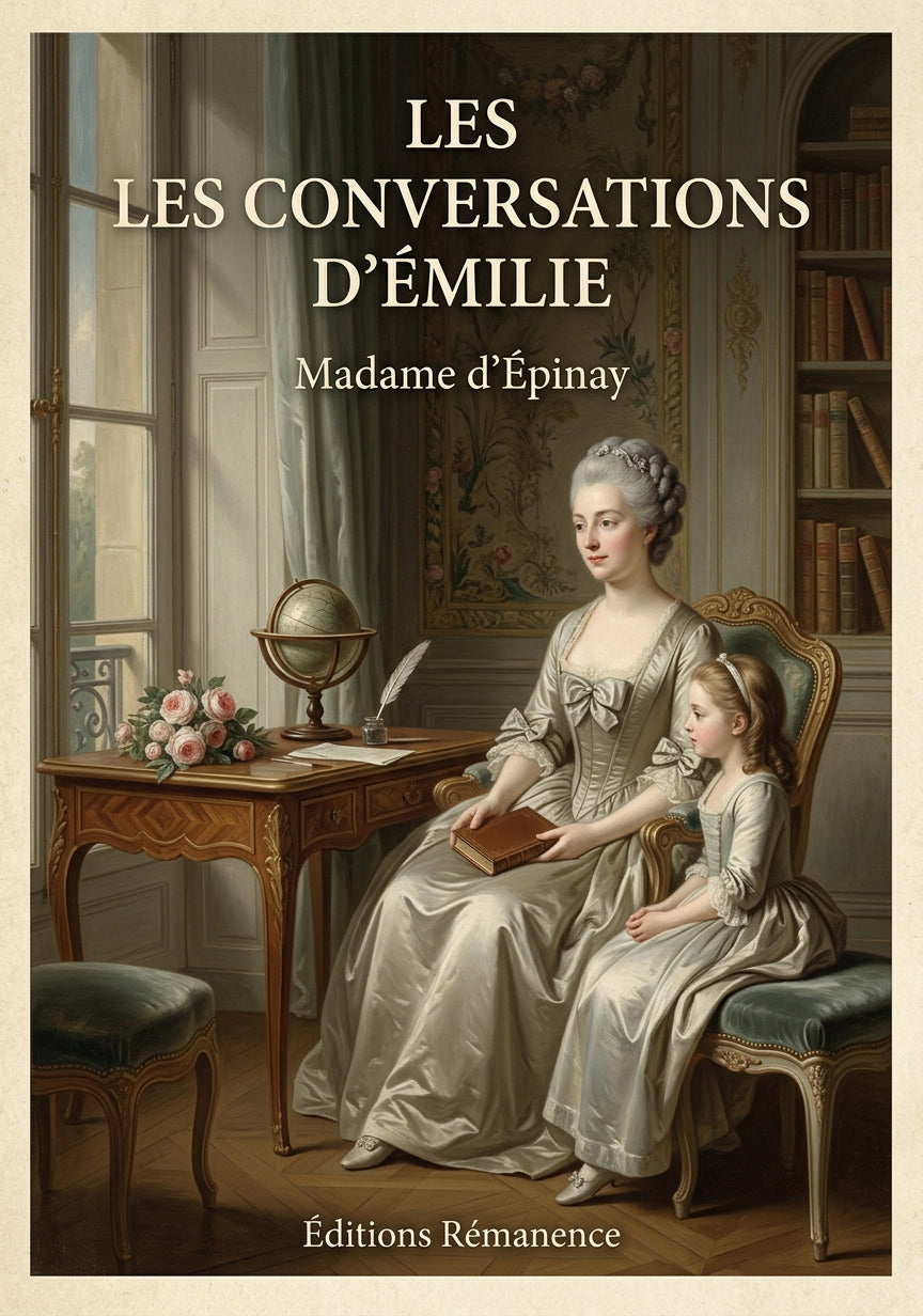 Les conversations d'Émilie - Madame d'Épinay (Couverture)