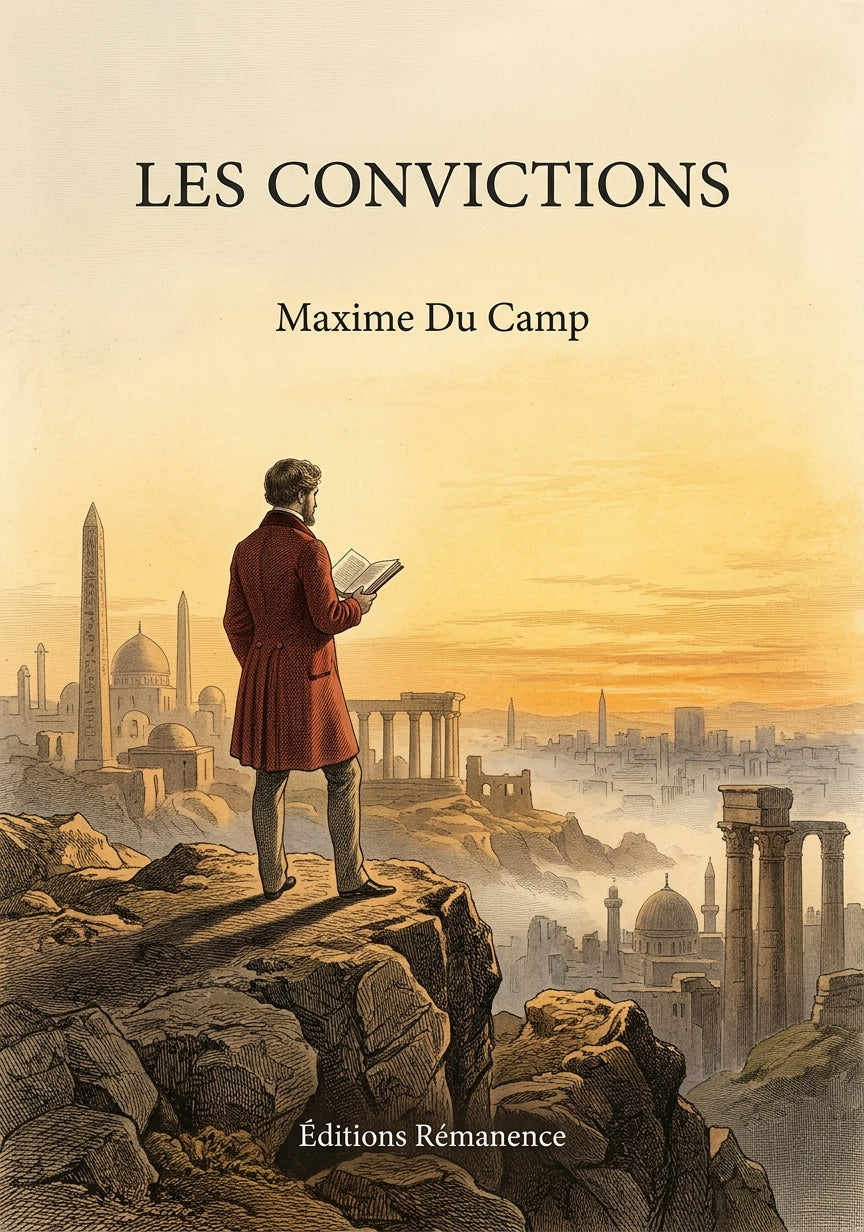 Livre Les Convictions par Maxime Du Camp - Couverture - Editions Remanence