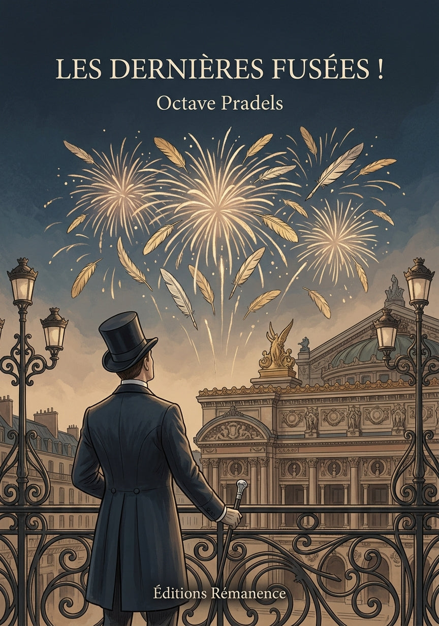 Livre Les Dernières Fusées ! par Octave Pradels - Couverture - Editions Remanence
