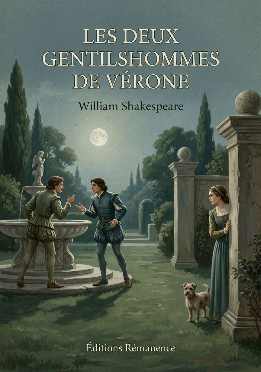 Les Deux Gentilshommes de Vérone - William Shakespeare (Couverture)