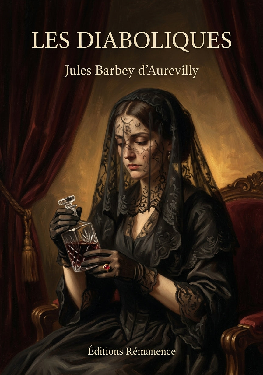 Livre Les Diaboliques par Jules Barbey d’Aurevilly - Couverture - Editions Remanence
