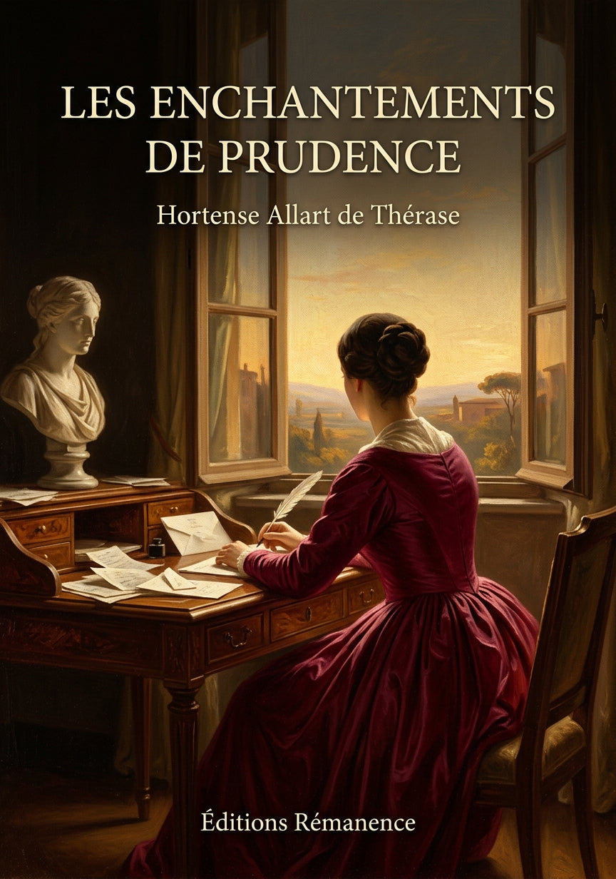 Livre Les Enchantements de Prudence par Hortense Allart de Thérase - Couverture - Editions Remanence
