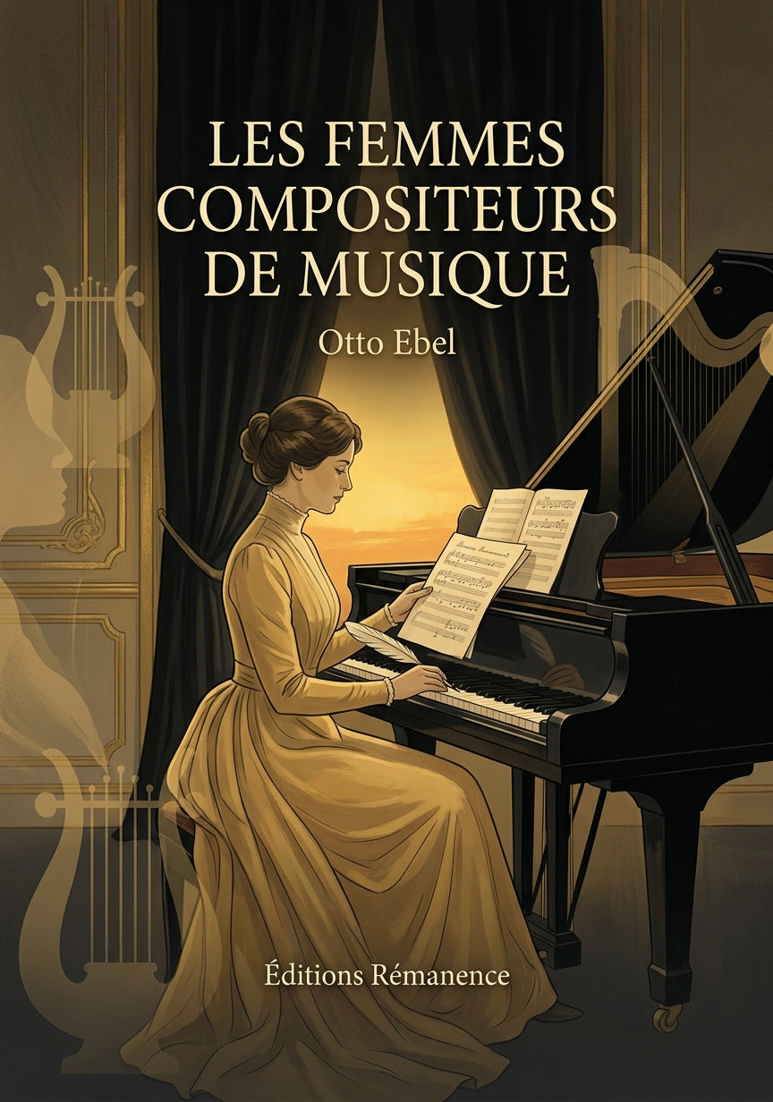 Livre Les femmes compositeurs de musique par Otto Ebel - Couverture - Editions Remanence