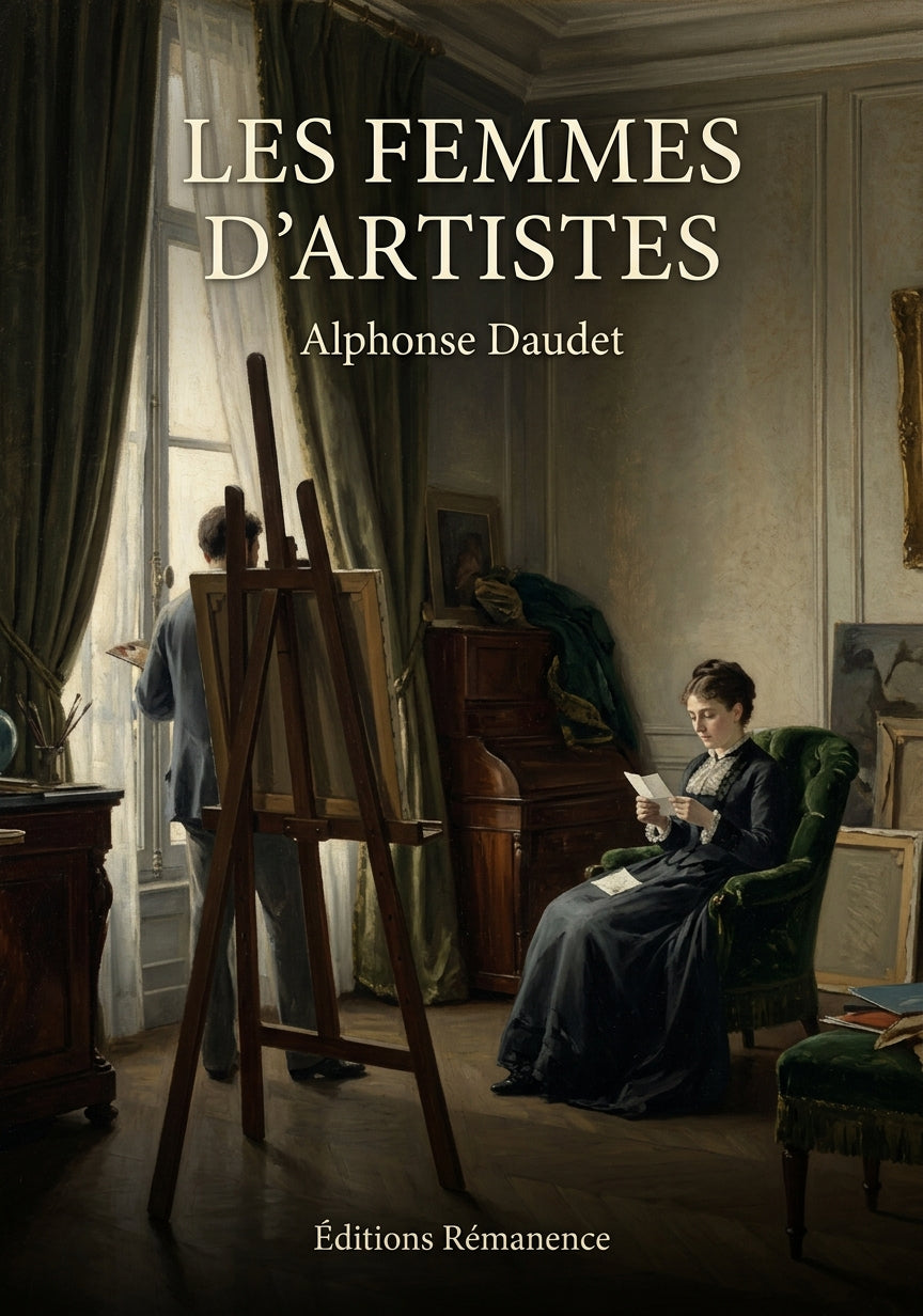 Les femmes d'artistes - Alphonse Daudet (Couverture)