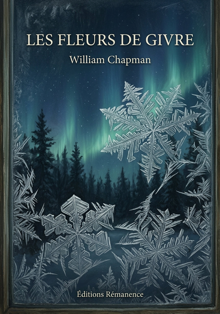 Livre Les Fleurs de Givre par William Chapman - Couverture - Editions Remanence