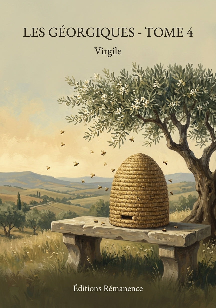 Livre Les Géorgiques - Tome 4 par Virgile - Couverture - Editions Remanence