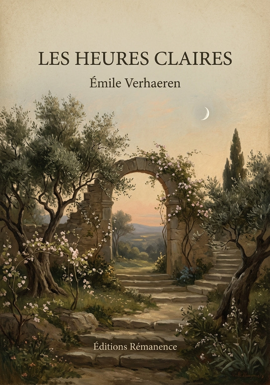 Les Heures Claires - Émile Verhaeren (Couverture)