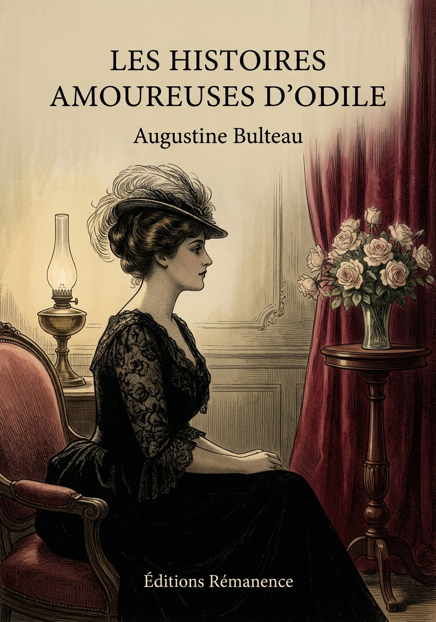 Livre Les Histoires amoureuses d’Odile par Augustine Bulteau - Couverture - Editions Remanence