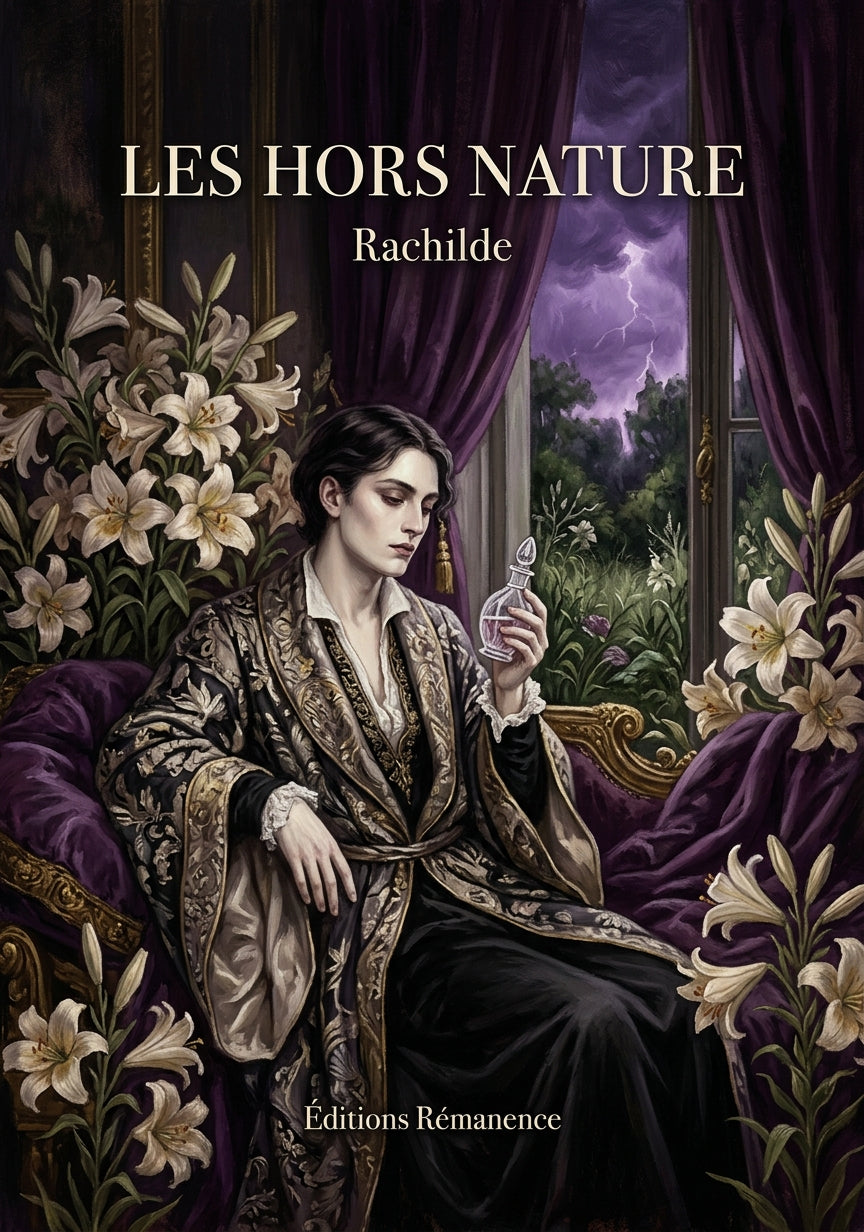 Livre Les Hors nature par Rachilde - Couverture - Editions Remanence