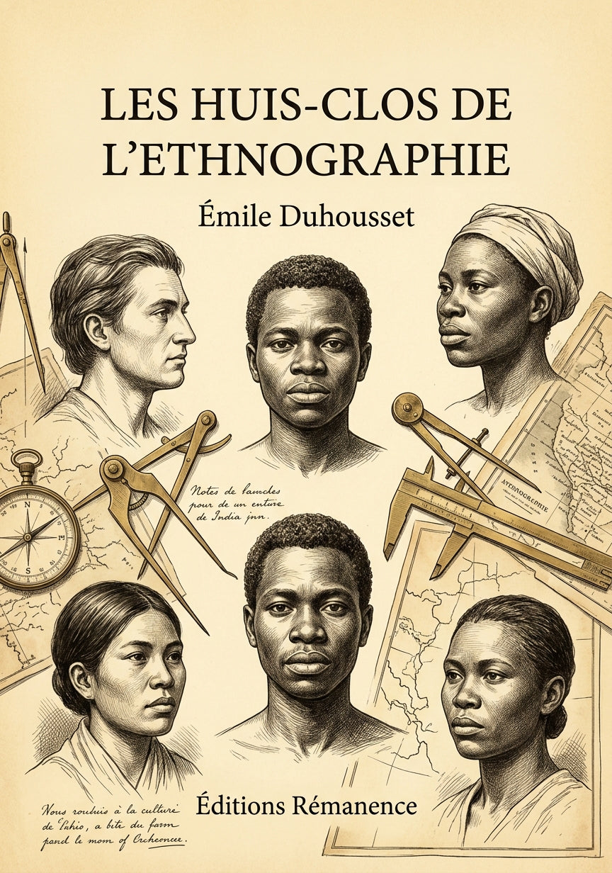 Livre Les huis-clos de l’ethnographie par Émile Duhousset - Couverture - Editions Remanence
