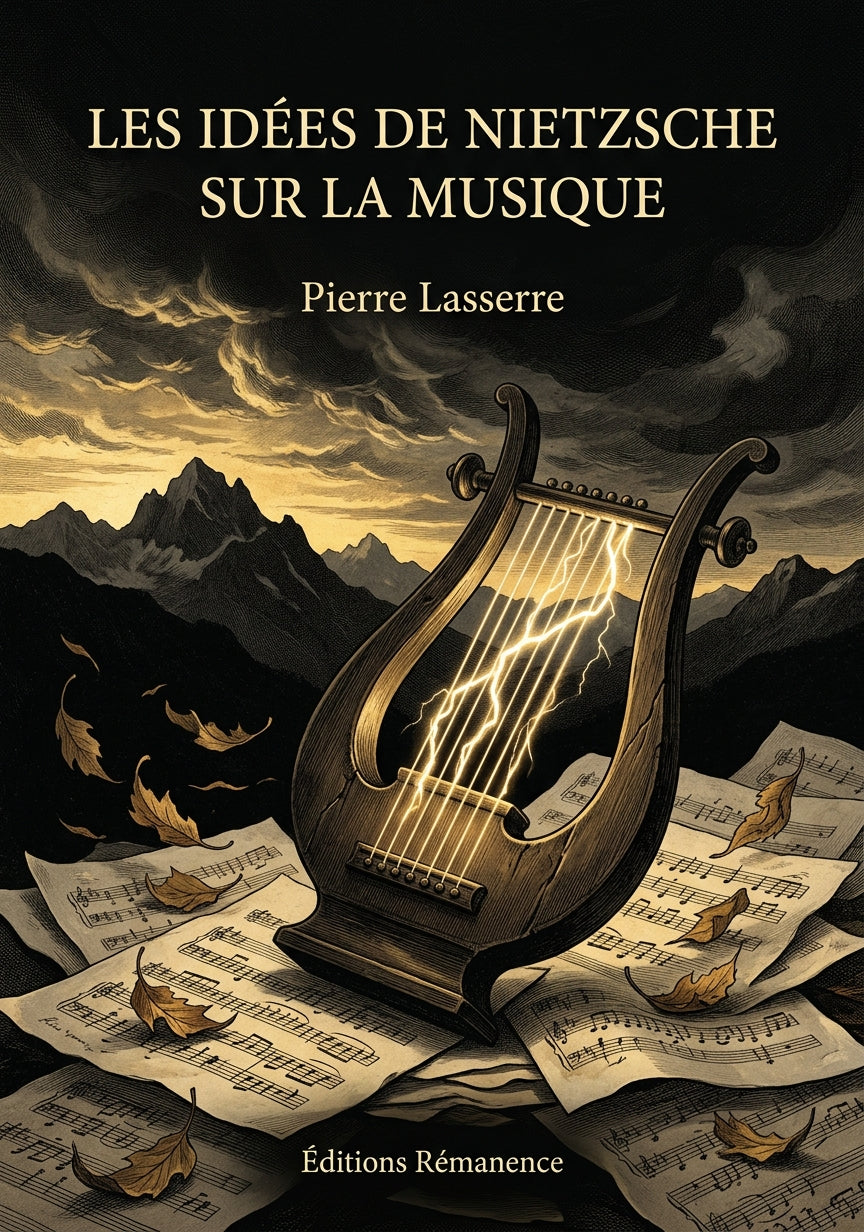 Livre Les Idées de Nietzsche sur la musique par Pierre Lasserre - Couverture - Editions Remanence