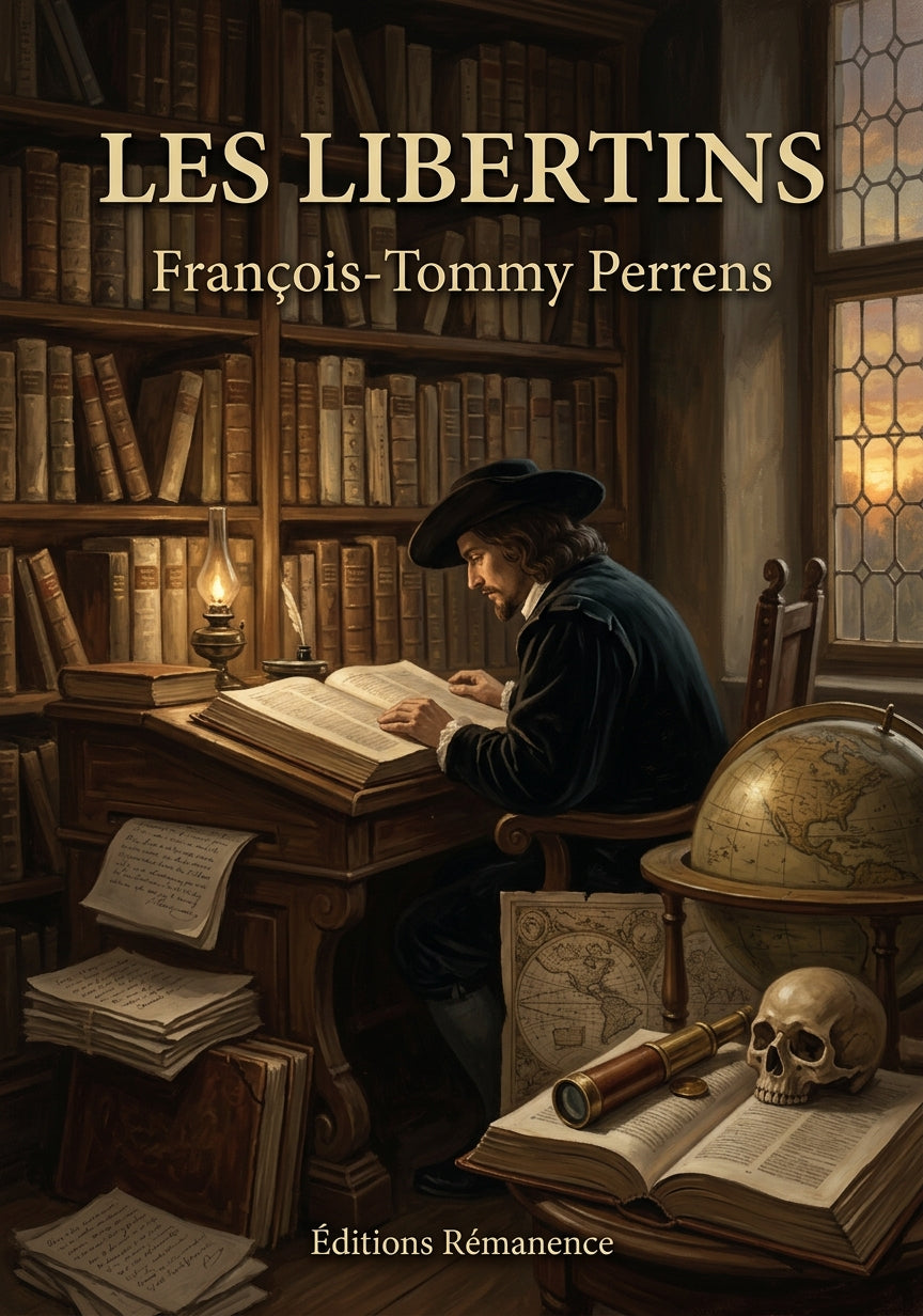 Livre Les Libertins par François-Tommy Perrens - Couverture - Editions Remanence