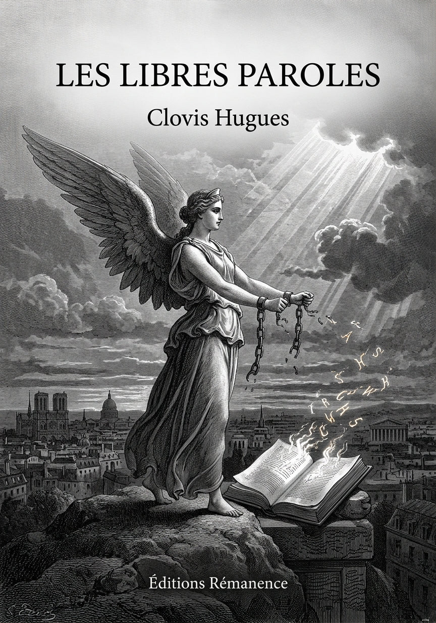 Livre Les Libres Paroles par Clovis Hugues - Couverture - Editions Remanence