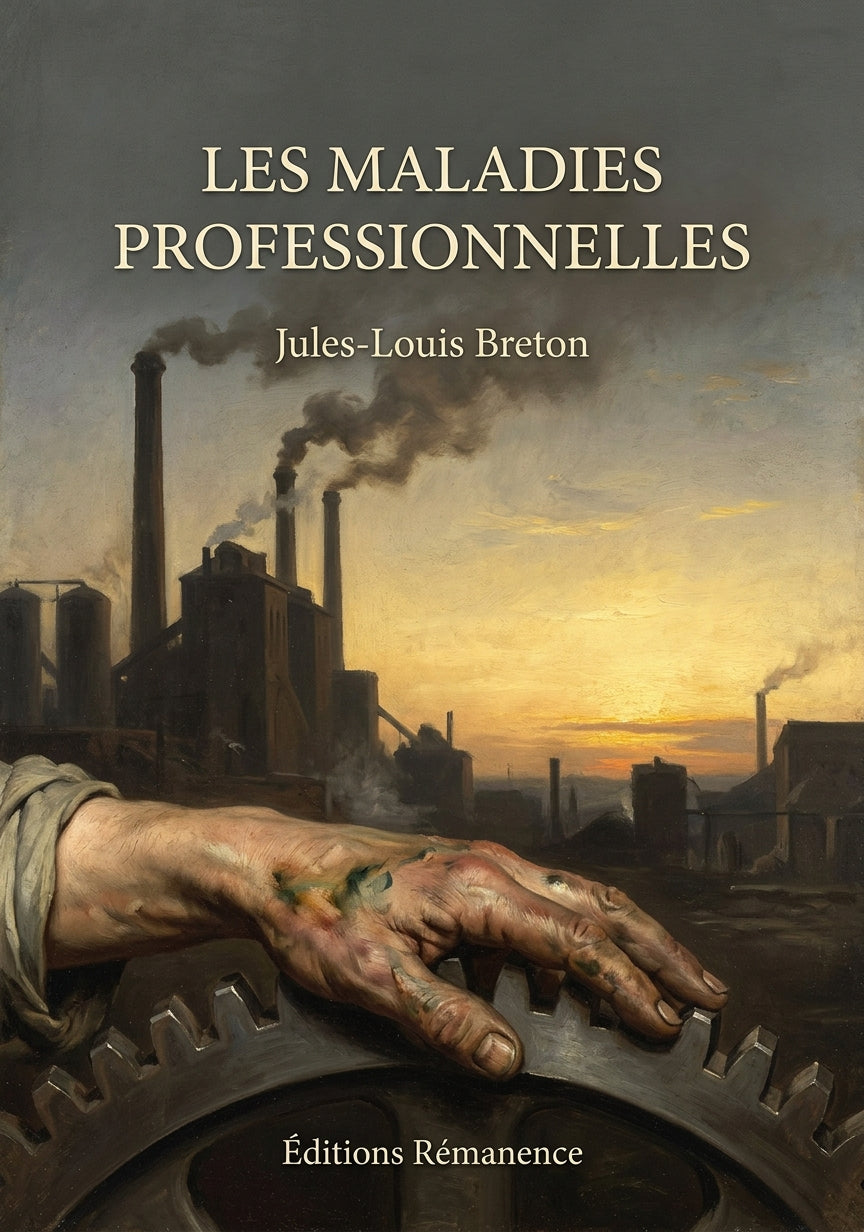 Livre Les Maladies professionnelles par Jules-Louis Breton - Couverture - Editions Remanence