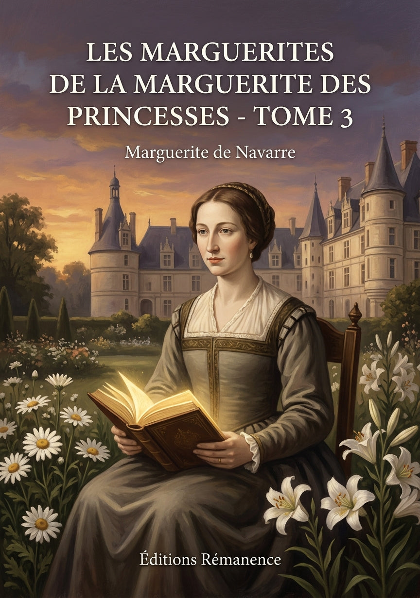 Livre Les Marguerites de la Marguerite des Princesses - Tome 3 par Marguerite de Navarre - Couverture - Editions Remanence