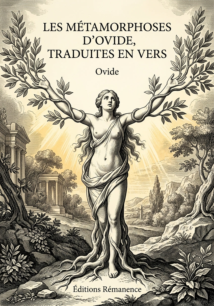 Livre Les Métamorphoses d’Ovide, traduites en vers par Ovide - Couverture - Editions Remanence