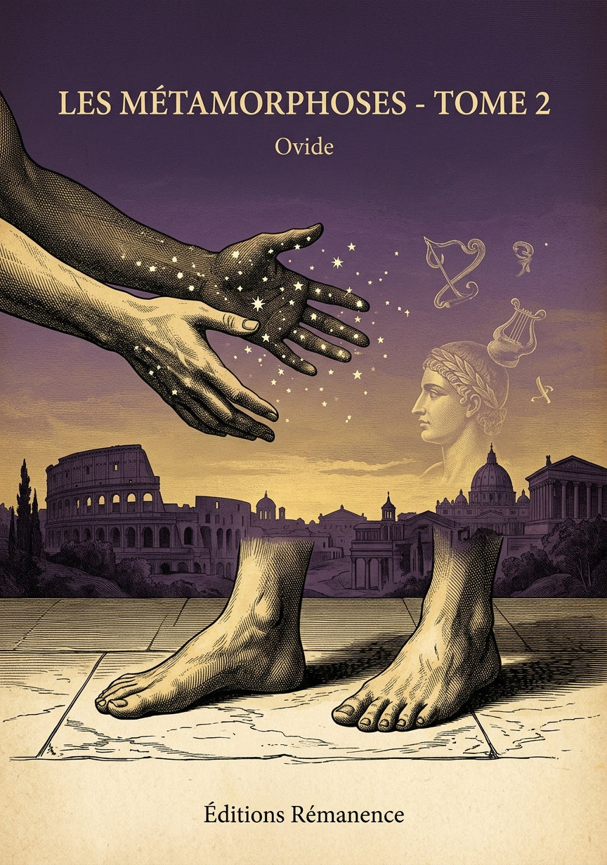 Livre Les Métamorphoses - Tome 2 par Ovide - Couverture - Editions Remanence