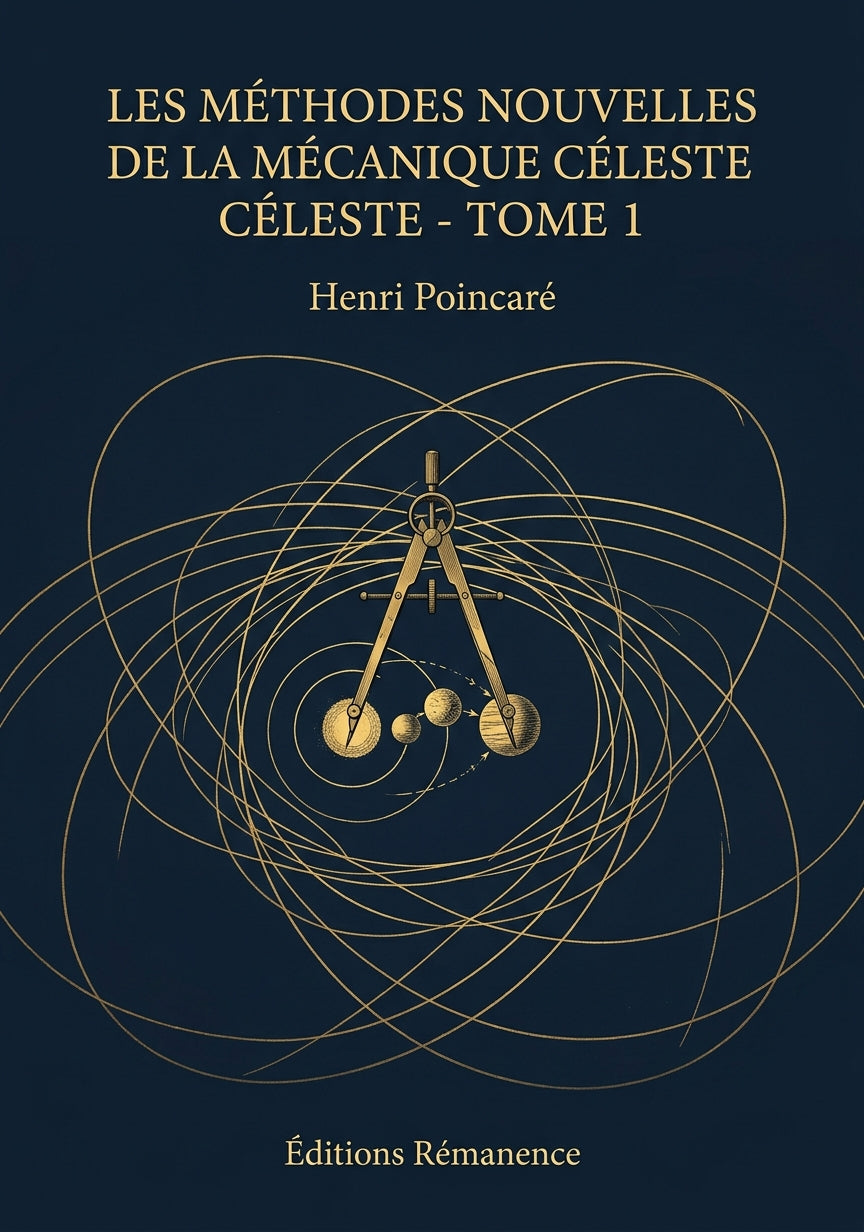 Livre Les méthodes nouvelles de la mécanique céleste - Tome 2 par Henri Poincaré - Couverture - Editions Remanence