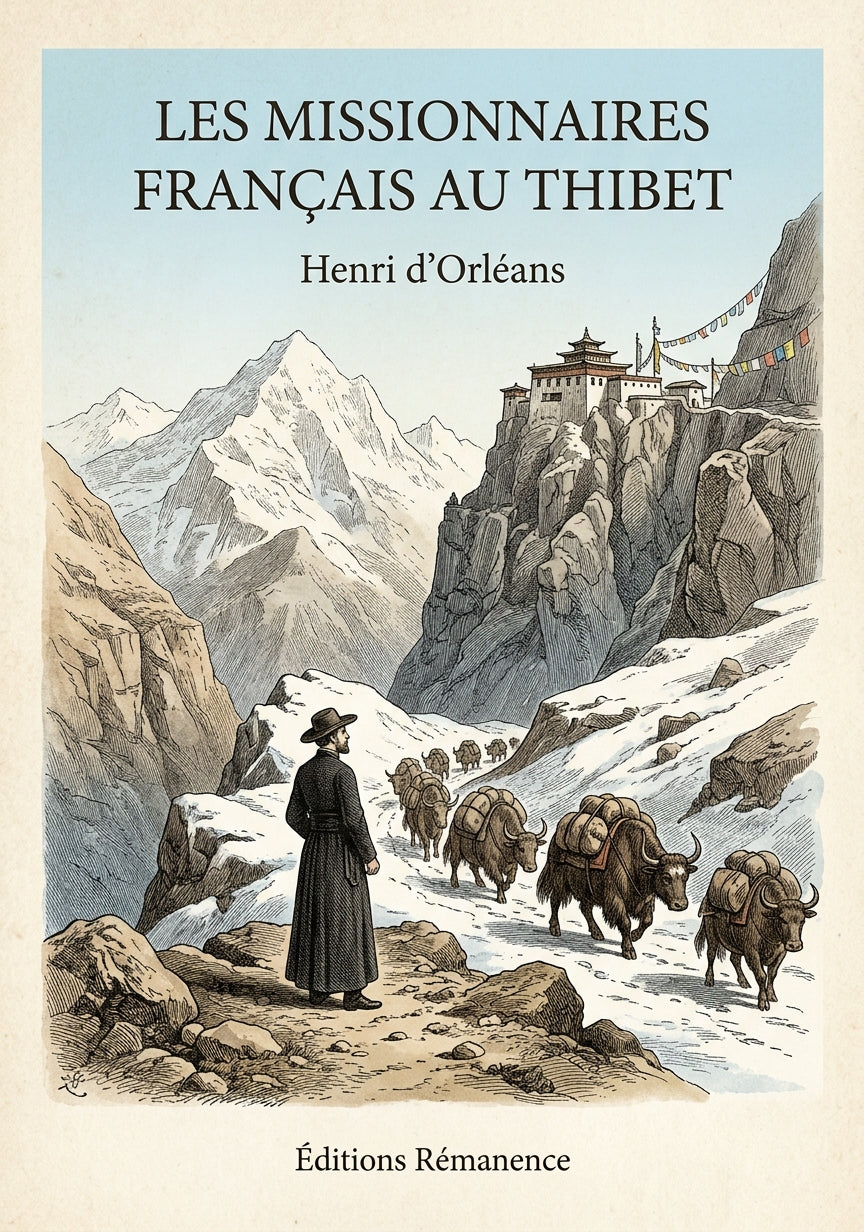 Les missionnaires français au Thibet - Henri d'Orléans (Couverture)