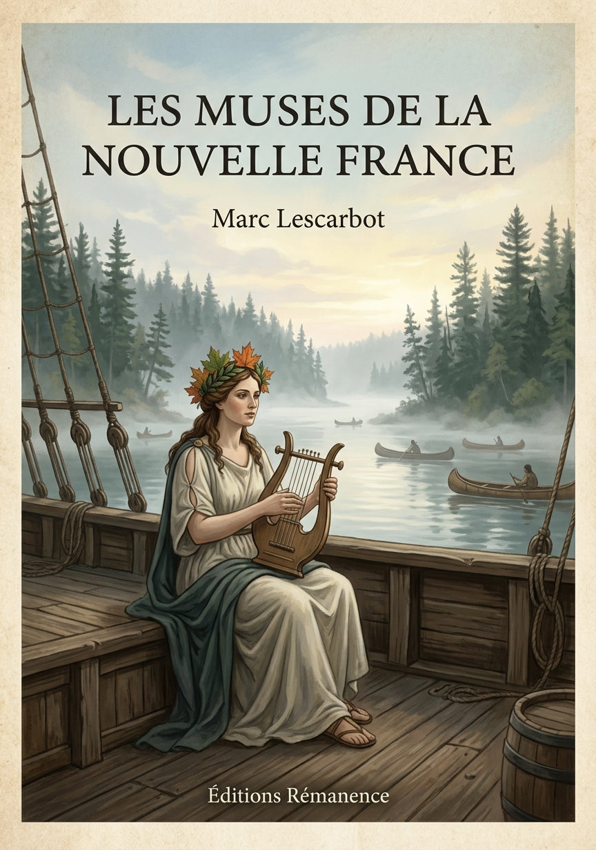 Les Muses de la Nouvelle France - Marc Lescarbot (Couverture)