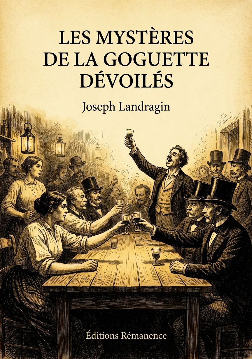 Livre Les mystères de la Goguette dévoilés par Joseph Landragin - Couverture - Editions Remanence