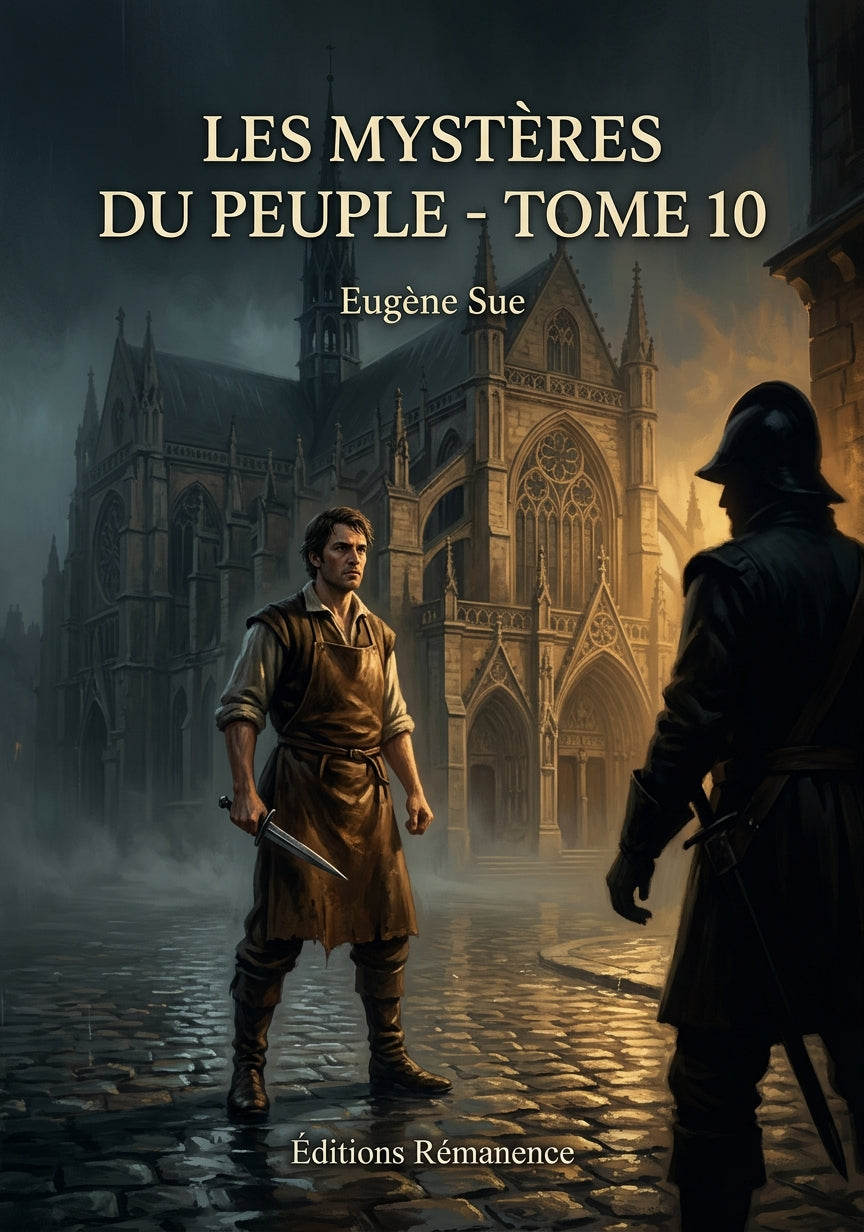 Livre Les Mystères du peuple - Tome 10 par Eugène Sue - Couverture - Editions Remanence