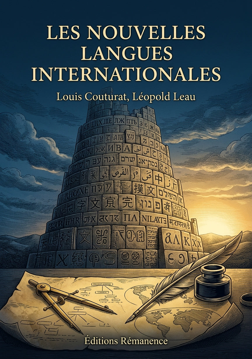 Livre Les nouvelles langues internationales par Louis Couturat, Léopold Leau - Couverture - Editions Remanence