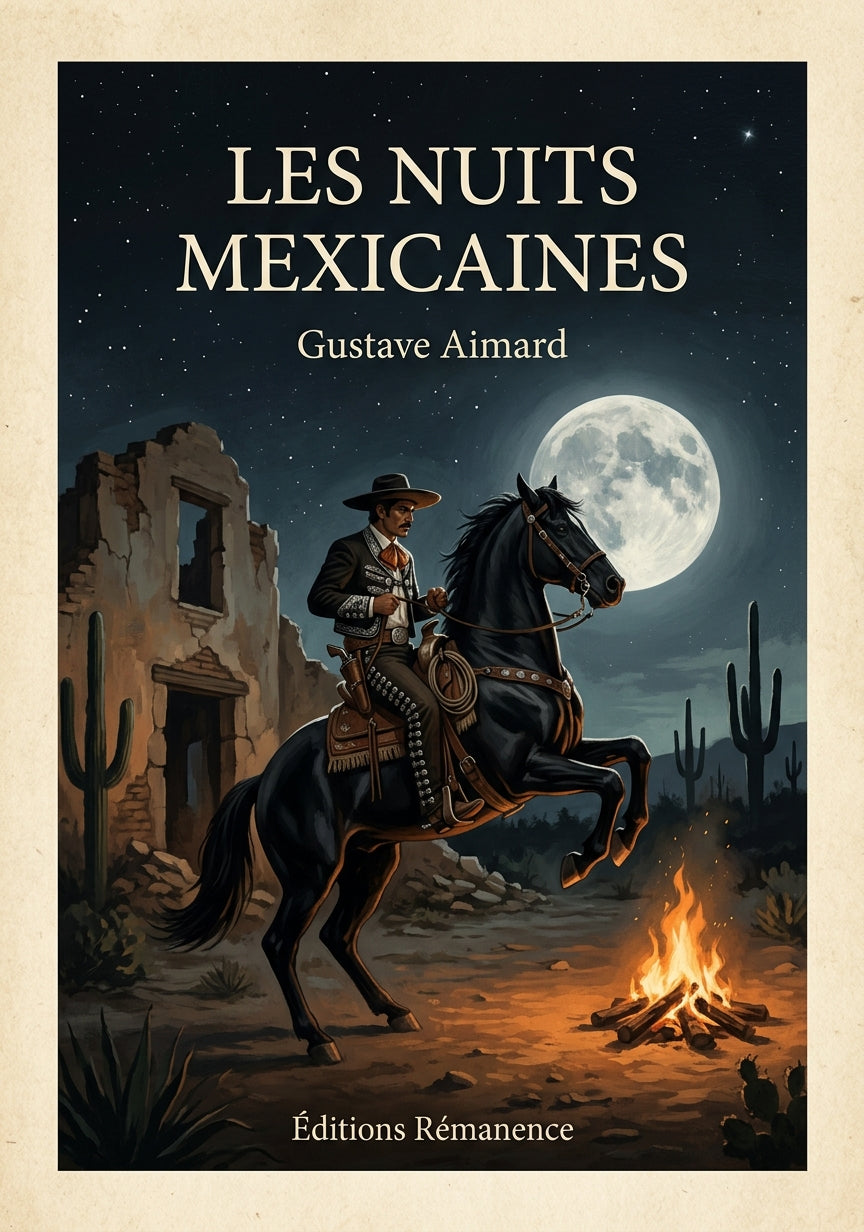 Les nuits mexicaines - Gustave Aimard (Couverture)