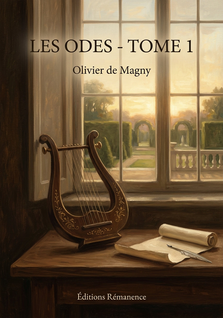 Livre Les Odes - Tome 1 par Olivier de Magny - Couverture - Editions Remanence