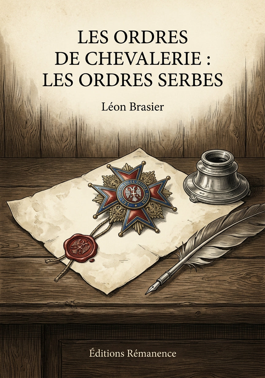 Les Ordres De Chevalerie : les ordres serbes - Léon Brasier (Couverture)