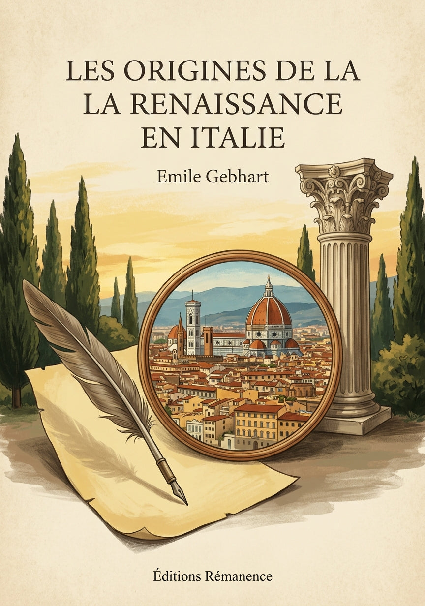 Les origines de la Renaissance en Italie - Emile Gebhart (Couverture)